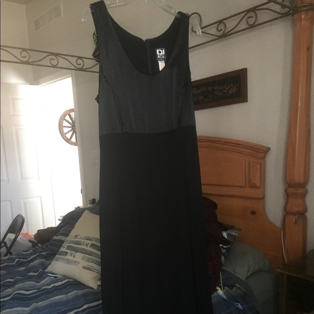 Black dress with jacket